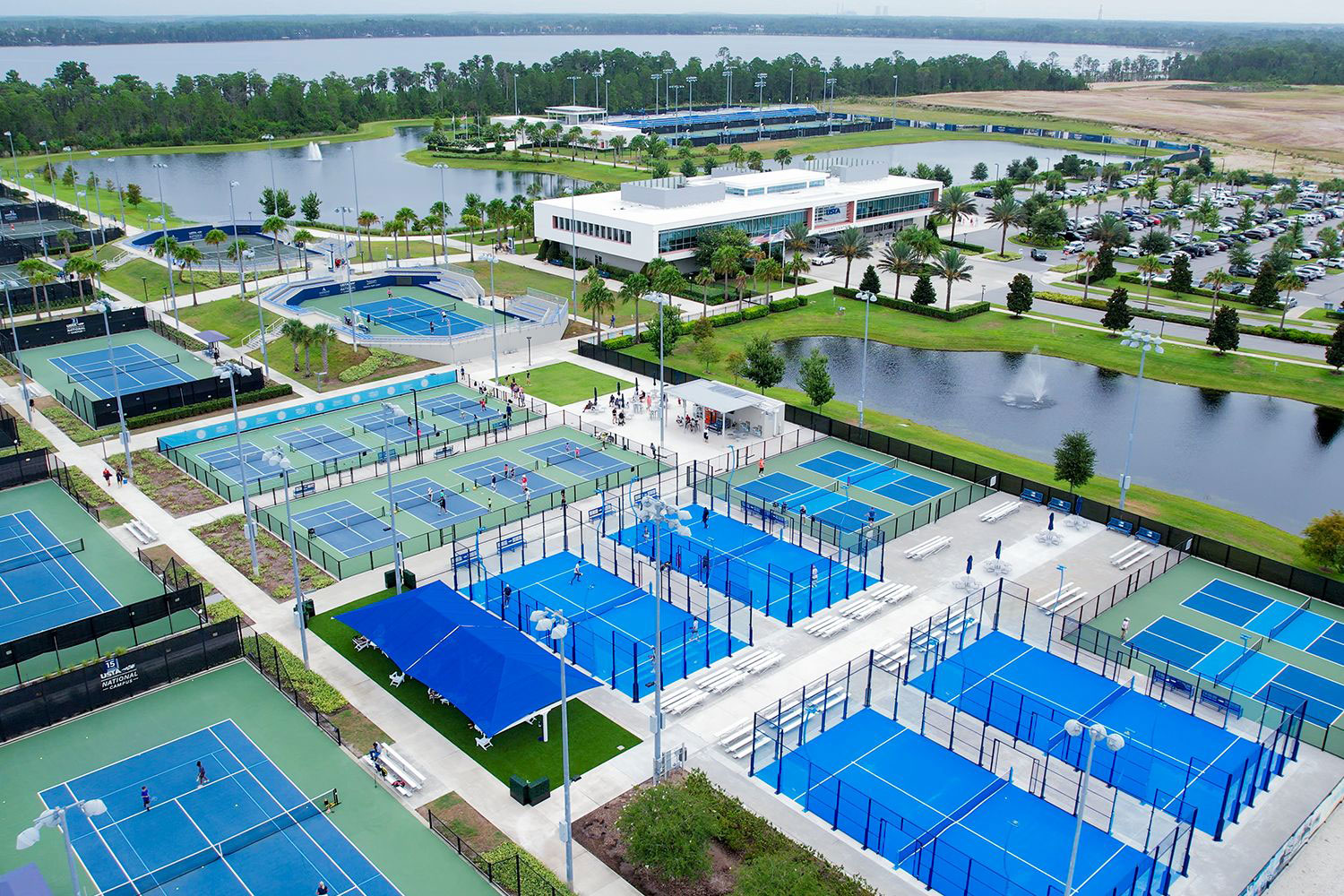 Pickleball networking event at USTA to connect local business leaders