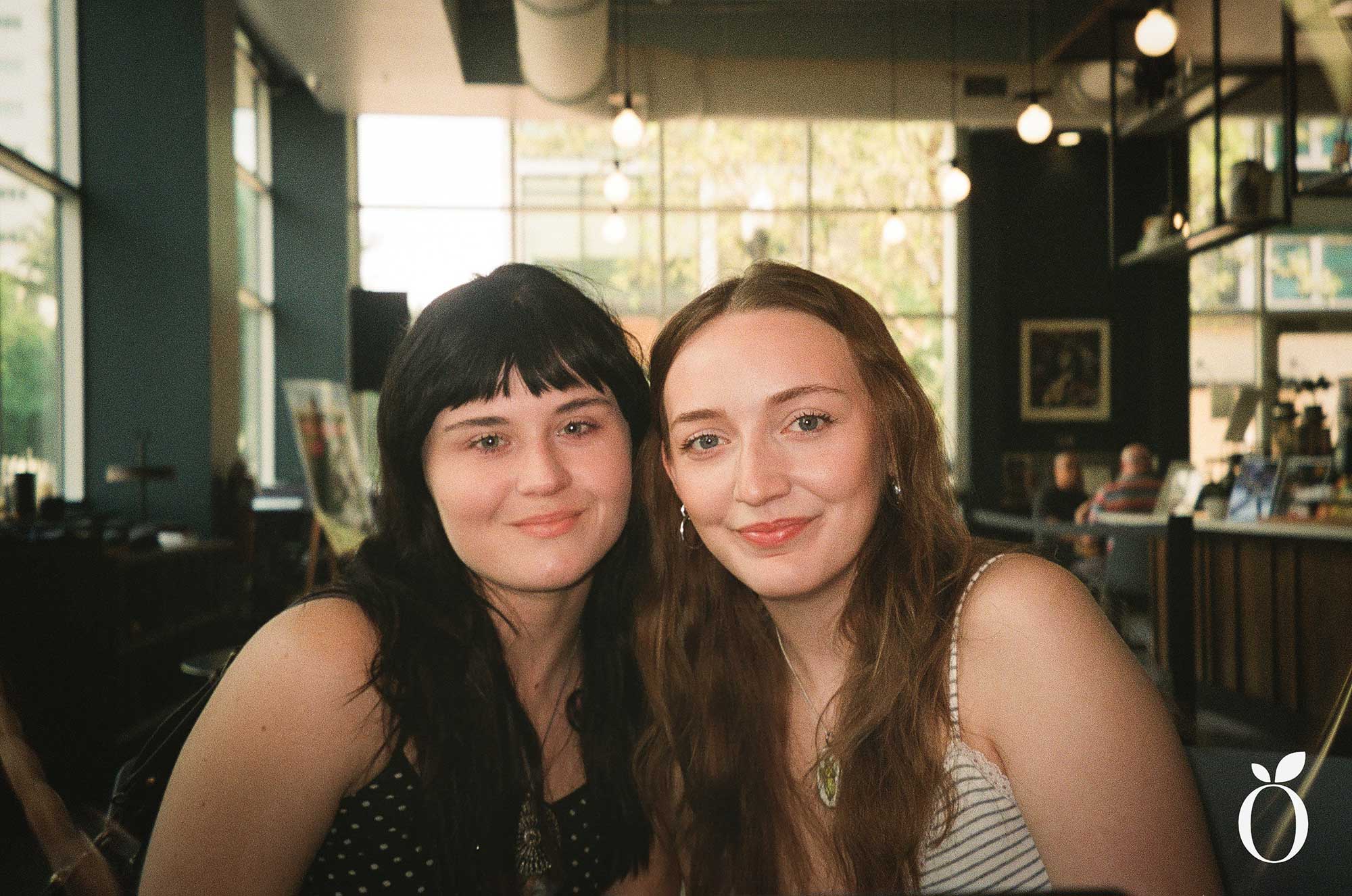 Sophie Gooden and Mackenzie Beam at Bynx Coffee in Orlando