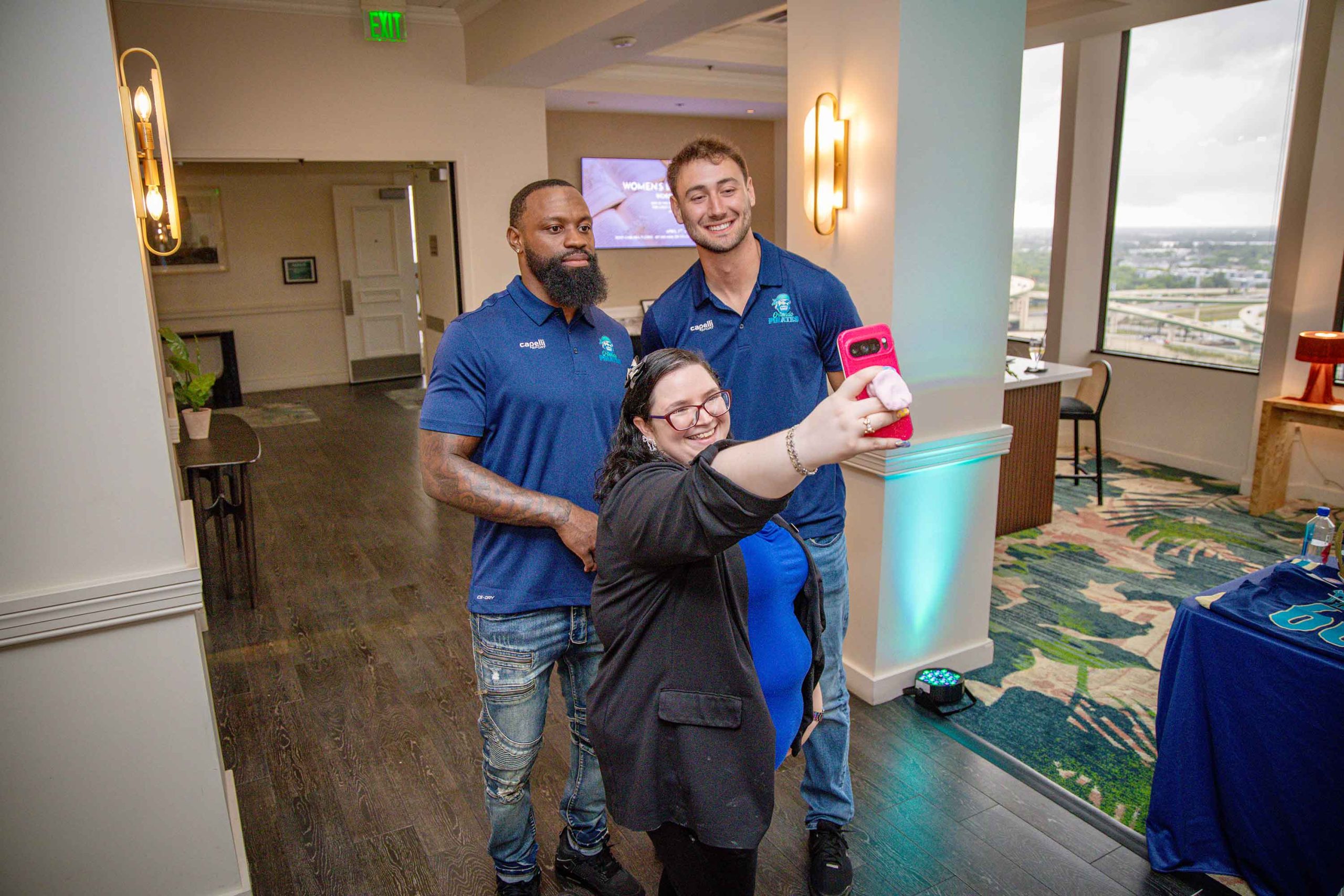 Orlando Pirates Visit the Citrus Club During Membership Appreciation Night