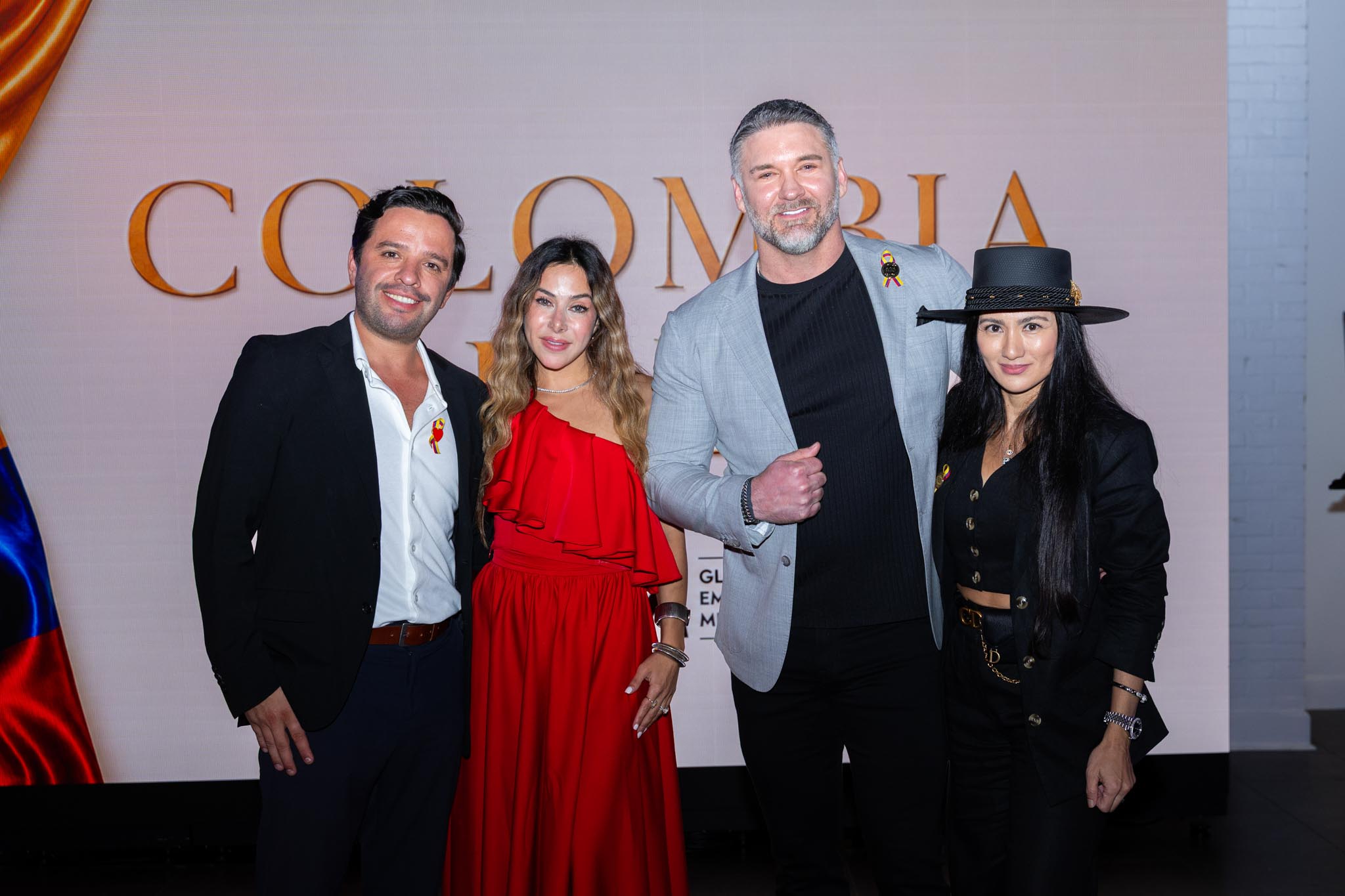 Giovanny Olarte, Nayrouz Olarte, Bobby Huggins, Priscilla Sachiko